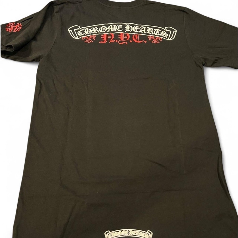 AUTHENTIC Chrome Hearts NYC Exclusive T-shirt Black/Red *BRAND NEW, NEVER WORN*